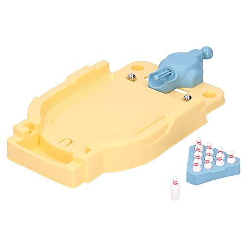 Ejoyous Mini Juego de Bolos con Bolas de Bolos, Juego de, de, de Mesa para Adultos y Niños, de Escritorio