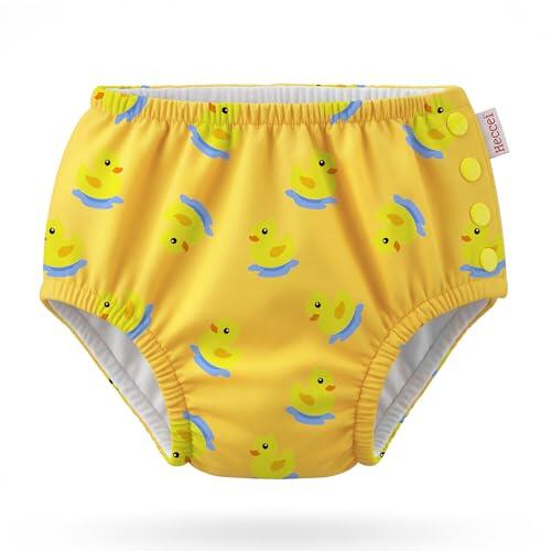 Guía completa sobre el pañal de natación reutilizable HECCEI para bebés de 18 a 24 meses