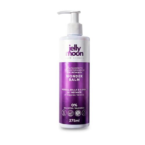 WONDERBALM | Mascarilla Intensiva Sin Aclarado 48h | Anti-Frizz y Protector Térmico | Nutrición y Brillo | Especial Cabello 40+ | Sin Sales ni Siliconas | Fórmula Vegana | 275ml