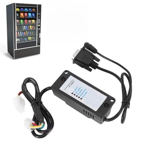 AMONIDA Convertidor MDB a RS232, Adaptador de Protocolo de Dispositivo de Pago para Máquina Expendedora con Caja de Transferencia USB a RS232, Compatible con Placa Base de PC