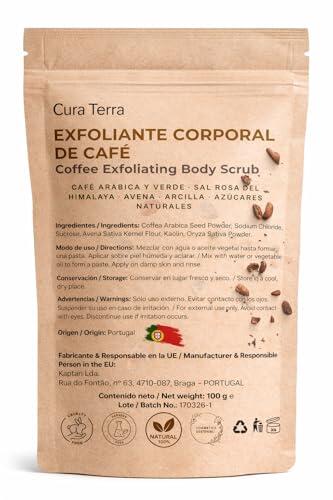 Exfoliante Corporal de Café Orgánico con Sal Rosa del Himalaya 100 g