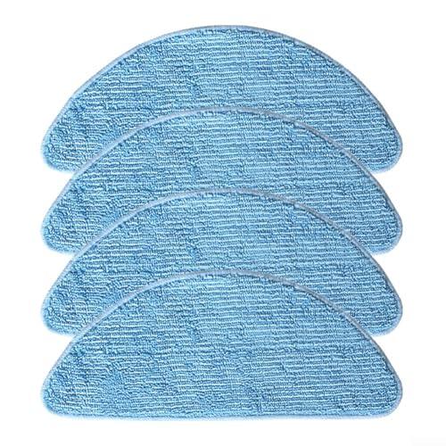 Paños de repuesto para mopa bObsweep PetHair y para aspiradora robot SLAM, almohadillas de limpieza de microfibra, trapos lavables para limpiar el suelo para pelo de mascotas y hogares con niños