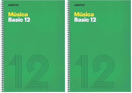 Cuadernos de música Additio Basic 12: Análisis y características técnicas