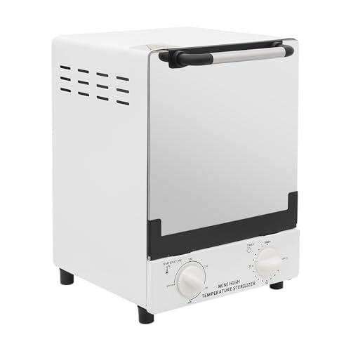 Esterilizador de alta temperatura de 12 litros, esterilizador de aire caliente de 1000 W, esterilizador de aire caliente multifuncional, temporizador de 0 a 30 minutos, esterilizador de autoclave por