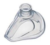 Mascarilla Transparente Silicona Adulto/Adulto Pequeño, Tamaño Nº 4