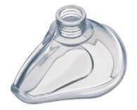 Mascarilla Transparente Silicona Adulto, Tamaño Nº 5