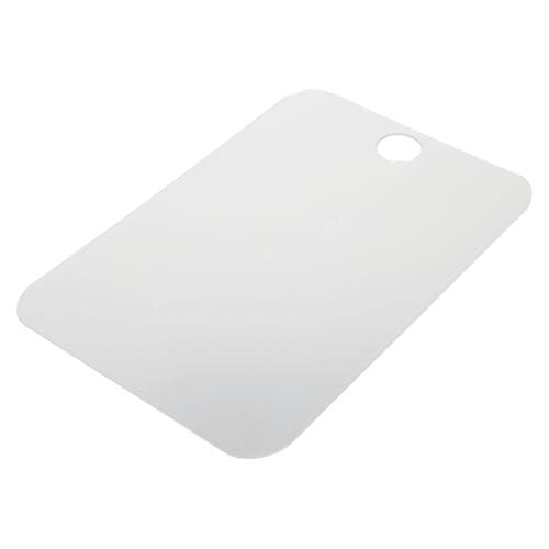 Lecreatekit Espejo de ducha de acrílico plateado antivaho, 20 x 30 cm, espejo de baño portátil para colgar de mano o de pared, para uso de viaje