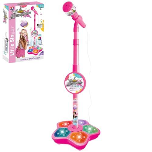 Soporte de micrófono con Base, máquina de Karaoke, micrófono Ajustable
