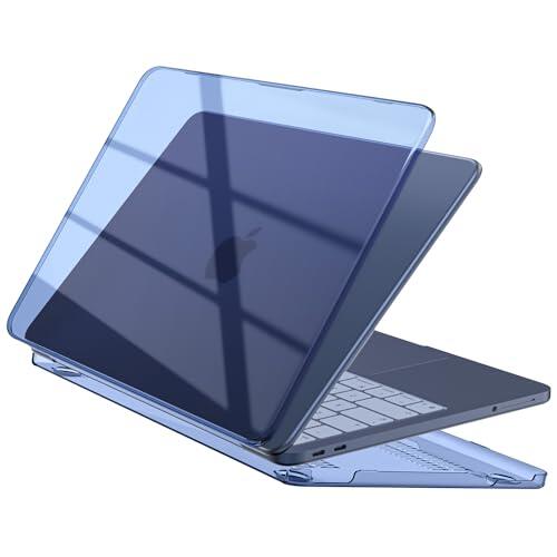 EooCoo Funda Compatible con MacBook Neo 2026, Case Mac 13 Pulgadas A3404 con Chip A18 Pro y Pantalla Liquid Retina de 13", Carcasa Rígida Cubierta de Plástico a Presión, Superficie Lisa - Índigo