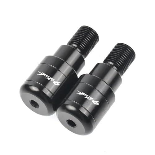 Accesorios para Motocicletas para Yamaha FZ6 para FAZER 600 FZ6S FZ6N FZ6S2 FZ6R S2 SJ6S FZ600 Tapa De Manillar para Motocicleta con Contrapeso(Nero)