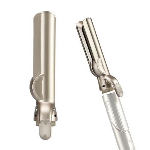 Cabezales alisadores para estilizadores de aire Shark FlexStyle, tecnología Airflow sin placas de calefacción, secado y alisado simultáneamente con flujo de aire, reduce el daño por calor, champán