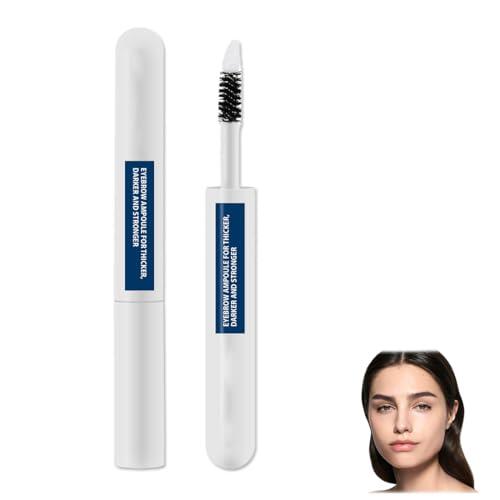 PHYNDR 1 pieza de esencia revitalizante para cejas, sérum para el crecimiento rápido de cejas 3,5 ml, para un crecimiento natural y pestañas más largas y densas, fortalece y estimula los folículos