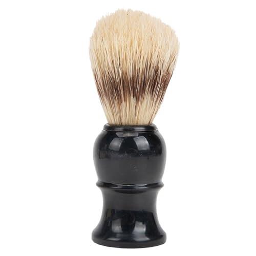 2026 Brocha de afeitar profesional para el cuidado diario de la barba, estilo sofisticado con cerdas suaves (C, 10,5 x 4,5 cm)