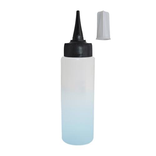 Hair Applicator Bottle - Refillable Coloring Container, Precision Tip Squeeze Bottle, Reusable Color Oil Applicator for Salon Barber Shop | Easy Control Hair Dye Bottles for Professional Stylist Use