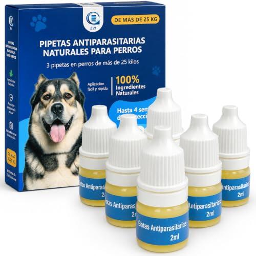 Protección Natural contra Parásitos para Perros Grandes: Análisis de las Pipetas CE EVI