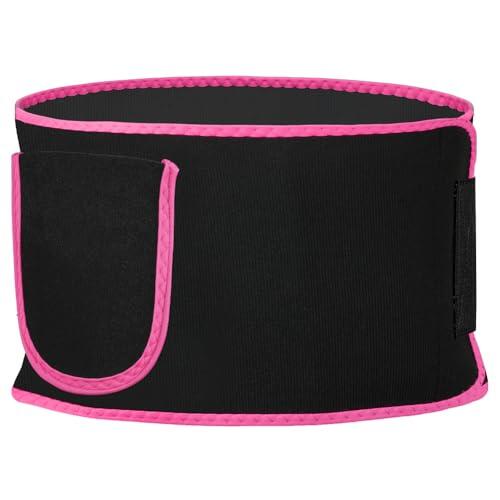 ACWOO Faja Lumbar Para Hombre y Mujer, Cinturón de Sudor Ajustable, Faja Reductora Abdominal Mujer, Cinturón Lumbar Abdominal Mujer, Faja Adelgazante, Cinturón de Fitness, Faja Barriga para Deporte