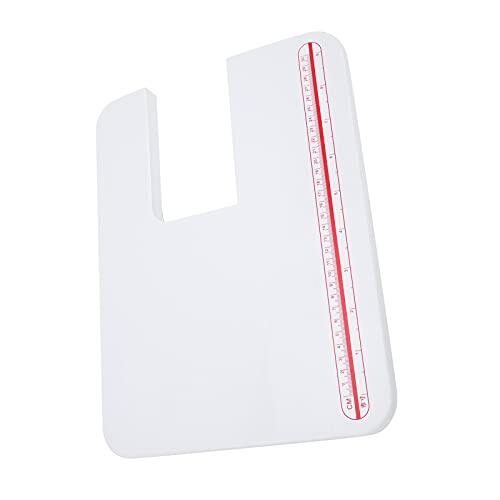 VBESTLIFE Mesa de Extensión para Máquina de Coser Portátil, Minimesa de Costura Estable para Uso Familiar, ABS, 1 Estación de Expansión para Manualidades en el Hogar