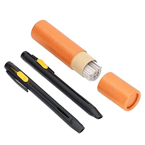 VBESTLIFE Marcador de Tiza de Tela Duradero Borrable para Hacer Bricolaje Sastres Liner Pen para Acolchar, Sastres Caseros Plástico 7,1 X 5,1 X,2 Pulgadas
