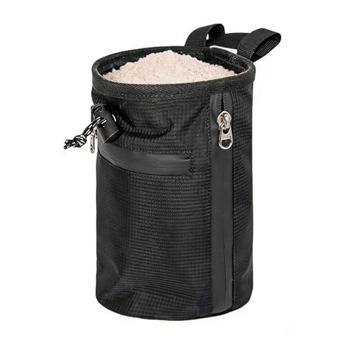 de Magnesio | Portador de Polvo Impermeable con Cinturón Ajustable | de magnesio para Escalada,para Gimnasio, Golf, Bouldering, Entrenamiento y Levantamiento de Pesas