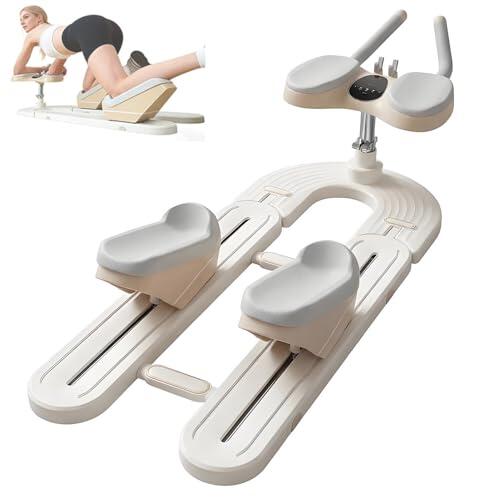 Cashwise Máquina de torsión y Estiramiento de Columna, Soporte espinal con Temporizador Digital para Ejercicios Abdominales, tonificación de Cintura y Estiramiento de piernas, Gimnasio en casa