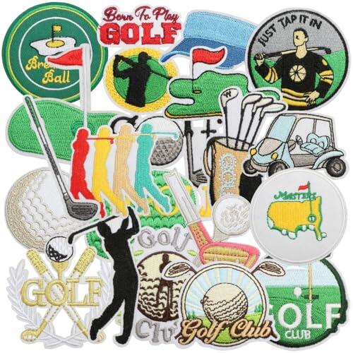 Renueva tu ropa con estilo clásico: Parches de golf vintage para personalizar