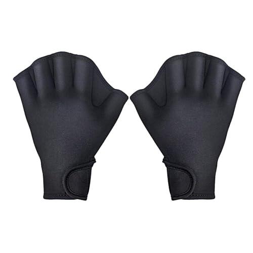 Guantes Palmeados - Guante De Entrenamiento De Natación Aqua Fit