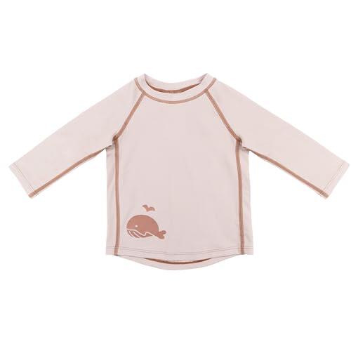 LaLoona Camiseta Baño Bebé con UPF 80+ | Bañador Niños de Manga Larga | Ropa Proteccion UV de Secado Rápido Playa y Piscina - Resistente al Cloro - Certificado Oeko-Tex | 24-36 Meses - Rosa