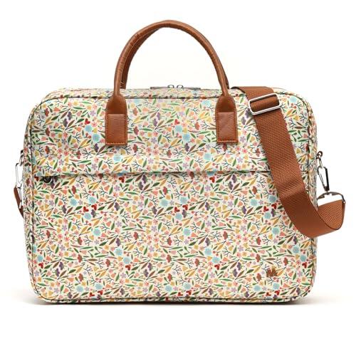 MISAKO Acrosi portaordenador estampado 15.6 pulgadas Mujer - Acrosi Beige 29x7x40cm