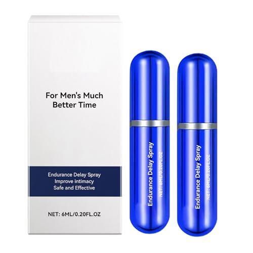 Long-Lasting & Powerful Delay Spray,aceite Vitality con mejorado para hombres, spray retardante para hombres de larga duración, resultados de acción rápida (2PCS)