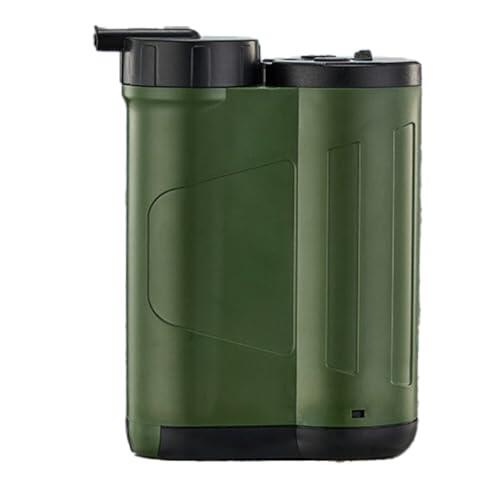 Akfldms Pajita con Filtro de Agua Personal para Camping, Senderismo y Emergencias - Purificador de Agua Eléctrico Portátil para Exteriores