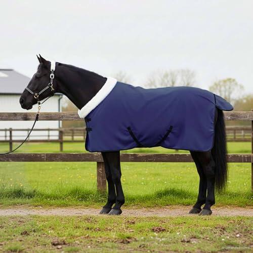 Lumanois Manta para Caballo Azul Marino 95 cm Forro Polar,Deportes,Actividades al Aire Libre,Equitación,Cuidado de Caballos,Mantas y Capas para Caballos,0.905kg-42013389