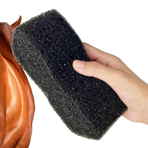 Cepillo De Aseo Para Caballos – Herramientas De Aseo De Nivel Spa, Esponja De Aseo Para Ganado | Cepillo De Lavado Equino Para Salidas Al Aire Libre, Competición, Caballos, Animales De Co