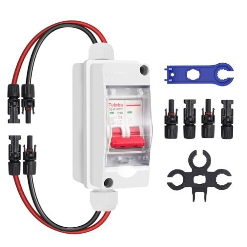 Guía técnica del interruptor de desconexión solar Yosoo Health Gear DC 500V 20A