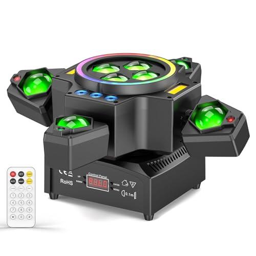 Iluminación Profesional para Escenarios: Análisis Completo de la Cabeza Móvil 150W RGBW