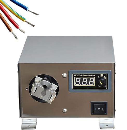 Máquina Torsionadora De Cables Eléctrica De 80 W, Torsionadora Automática De Cables De Velocidad Ajustable Con Avance Y Retroceso, Longitud De Torsión De 5 A 130 Mm For Cobre Grueso