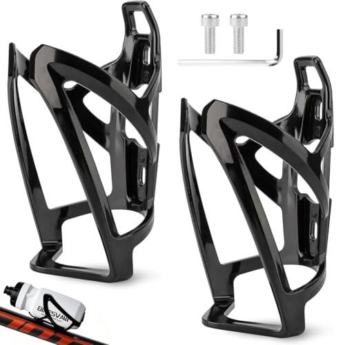 Portabidon para Bicicleta,Soporte Agua Bicicleta,Porta Bidon Bici-Aluminio Portabidones,MTB Soporte Botella Bidón Bicicleta 2 pcs