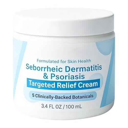 Cremas Para El Tratamiento De La Der-matitis Seborreica Y La Pso-riasis -Bálsamo Para El Alivios Del Cuero Cabelludo, Cremas Para La Recuperación De La Barba Para Pieles Sensibles Y Secas