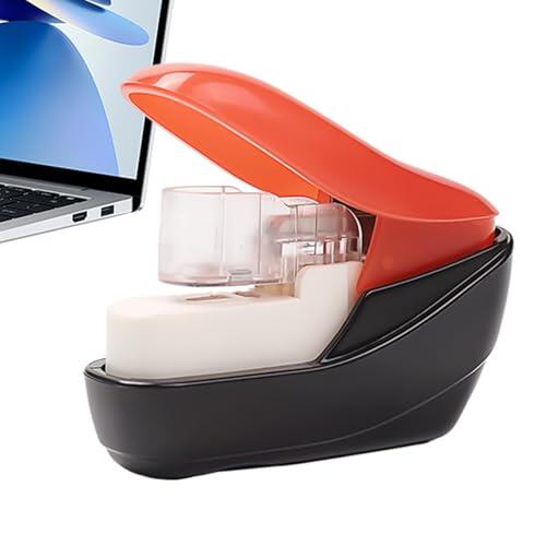No Staple Stapler, Kids Stapling Machine, Compact Size for Papers, Portable Stapleless Feature, Home Utility Category, Tool for Children School Office Business Arts Classroom Desk Hospital