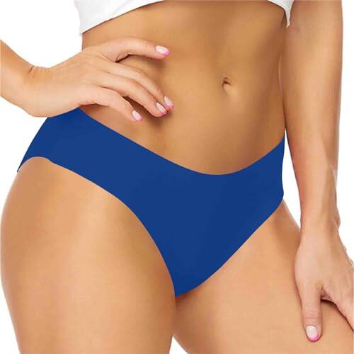 riou Bañador Menstrual Niña Adolescentes Bikini Menstrual Baño Traje De Baño Menstruales Mujer Bragas Cómodas y Suaves Bikinis Menstruales Mujer 03 Azul