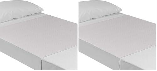 Empapador de Cama Lavable 135cm – Impermeable, Transpirable y Reutilizable - Protector de Colchón con Alta Absorción y Alas Laterales – 200 Lavados | Valentia Medical (Paquete de 2)