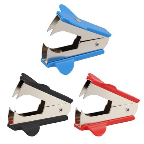 Juego De 3 Extractores De Clavos Sin Cerradura, Con Diseño Ergonómico Para Un Agarre Cómodo, Fabricados en Plástico Resistente, Aptos Para Oficinas, Colegios Y Hogares, De Accionamiento Manual