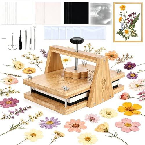 Arte Botánico en Casa: Todo sobre el Kit de Prensado de Flores HomdMarket
