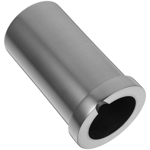 Gadpiparty Crisol de grafito de 2 kg de alta pureza para refinar oro, plata, cobre, con material resistente al calor para fundición de joyas
