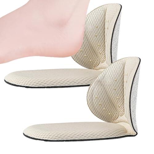 Protectores de Talón para Zapatos,Protector de Amortiguación 2-en-1 para Calzado - Almohadillas Adhesivas para el Talón,para Mujer, Hombre, Boda, Exterior, Oficina, Baile, Viajes