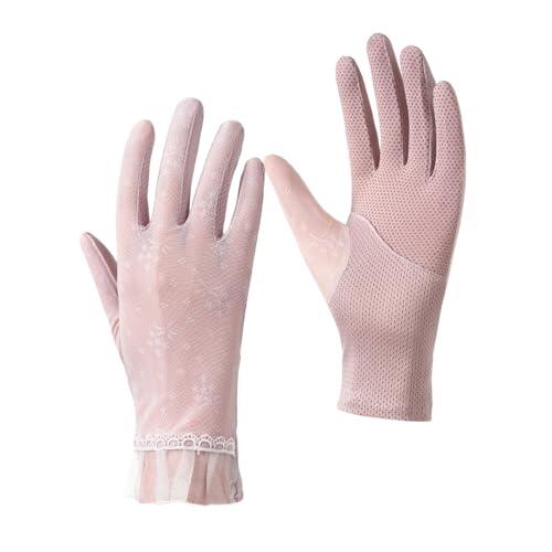 Ldabrye 1 par de guantes ligeros para exteriores, con pantalla táctil, antideslizantes, para conducir y andar en bicicleta