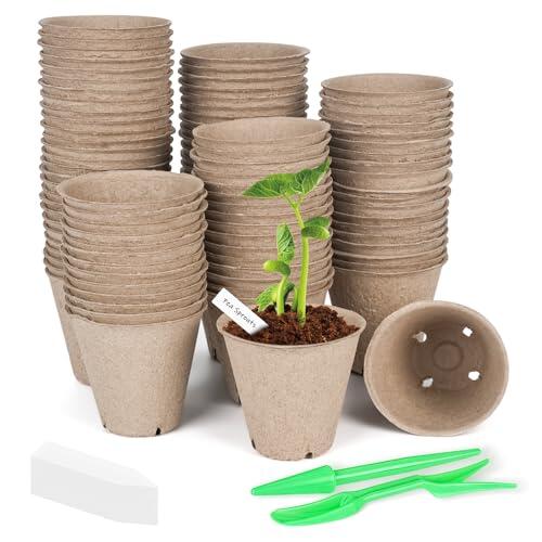 Cultiva tu huerto urbano: Guía completa sobre macetas biodegradables de 8 cm