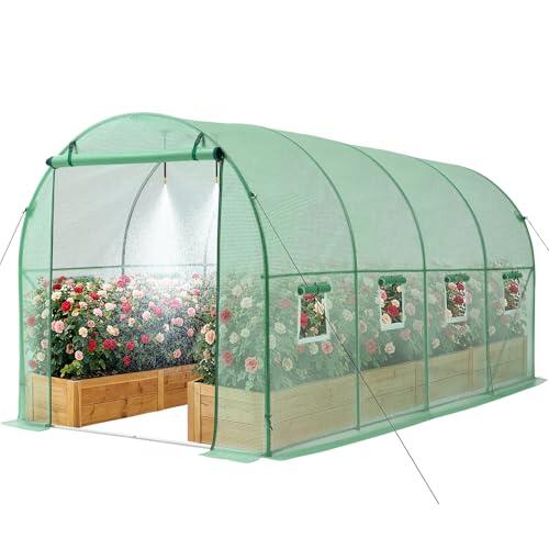 Cultiva todo el año: Análisis del invernadero de exterior VEVOR de gran tamaño