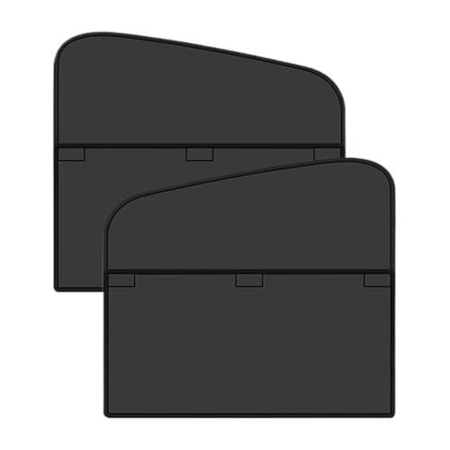 Protectores Solares para Ventanillas de Coche Lavables, Magnéticos y