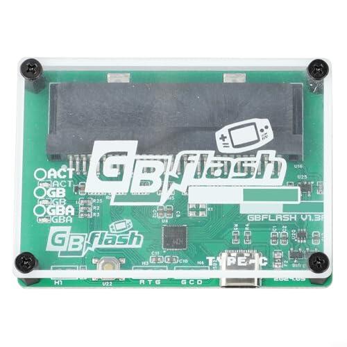 GB Flash Cart Programador para Game Boy GBC, CH579 Adaptador USB Herramienta de copia de seguridad, compatible con FlashGBX, Retro Game Save Restorer y lector de cartuchos