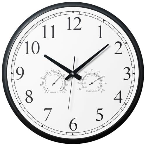 Reloj OCEST de 18 Pulgadas: Funcionalidad y Diseño para Exteriores
